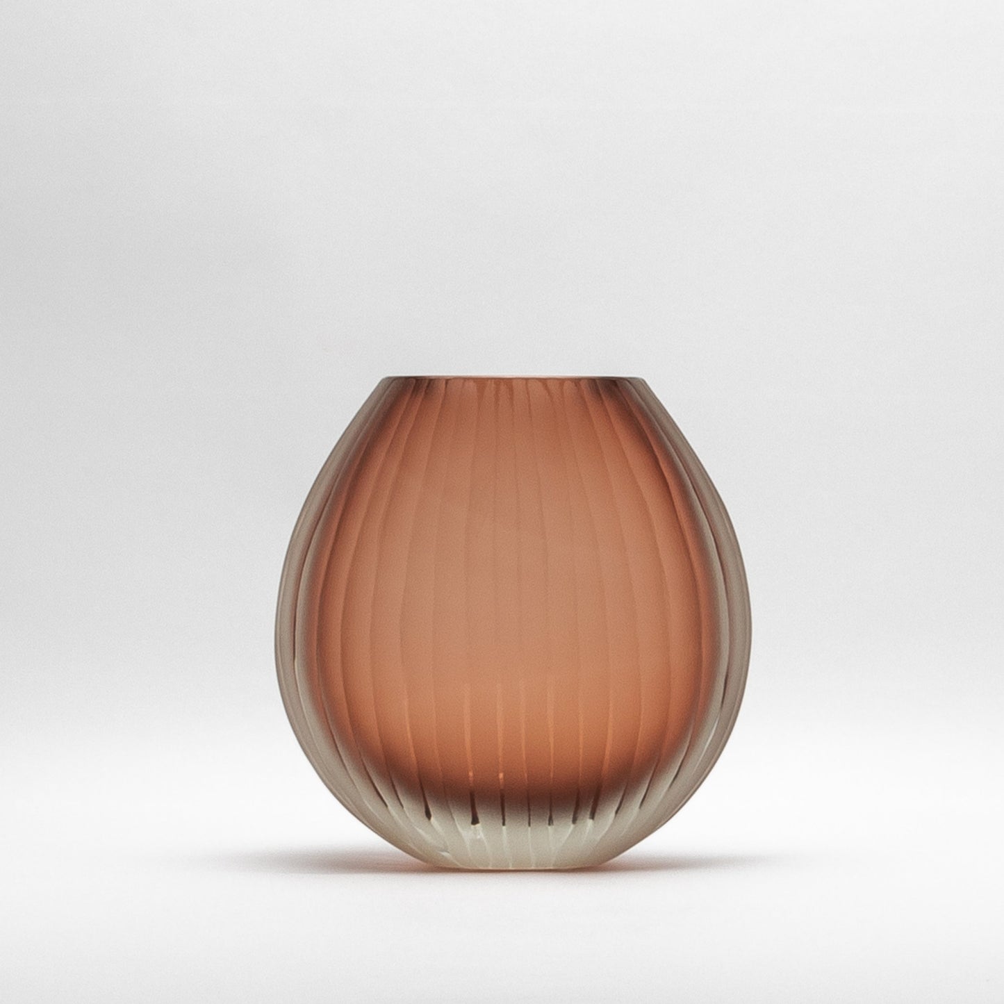 Murano Supreme Vase in Light Amaretto
