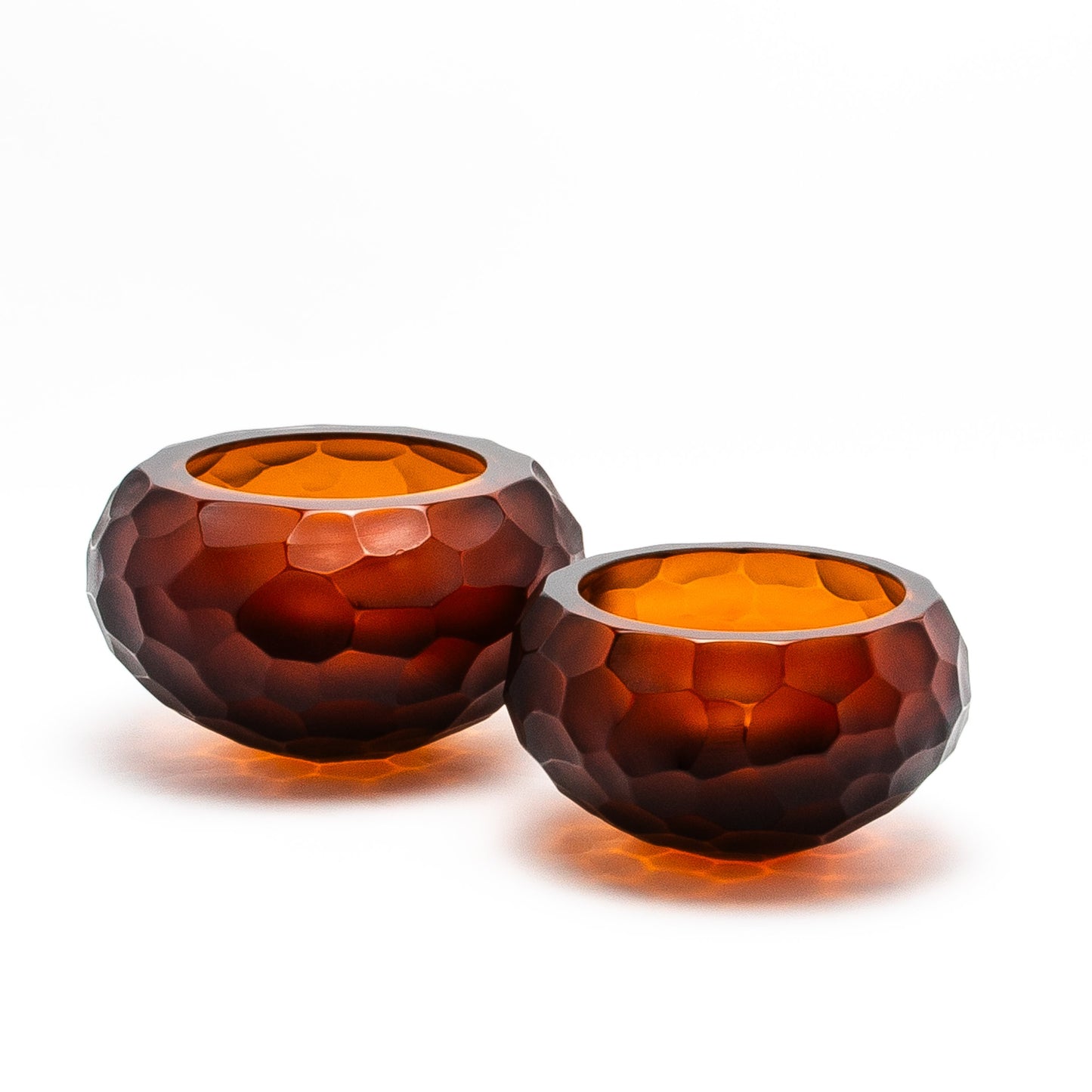 Murano Battuto Bowl in Tobacco