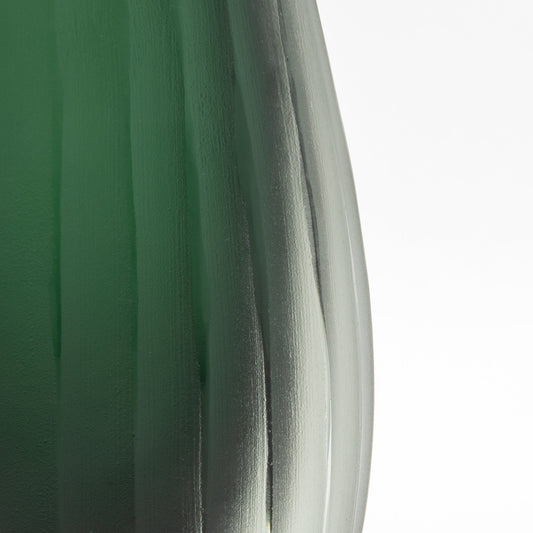 Murano Supreme Vase in Emerald Green