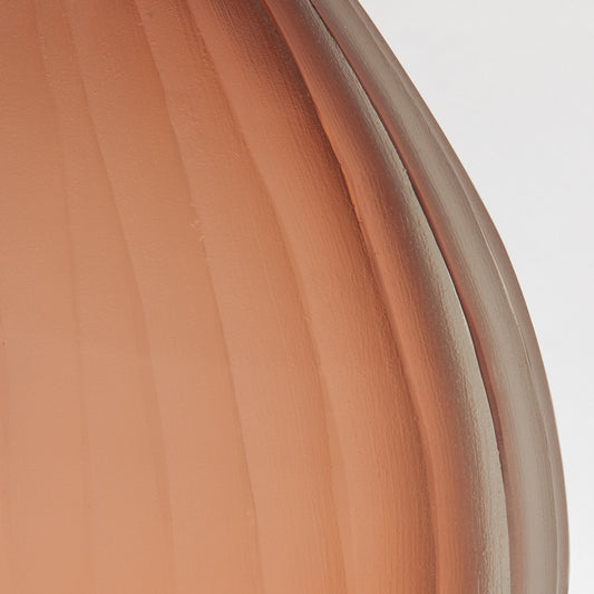 Murano Supreme Vase in Light Amaretto