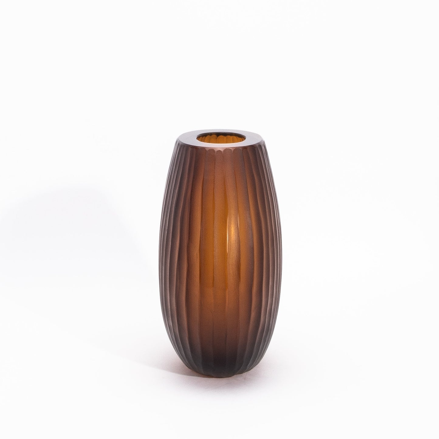Murano Supreme Vase in Tobacco
