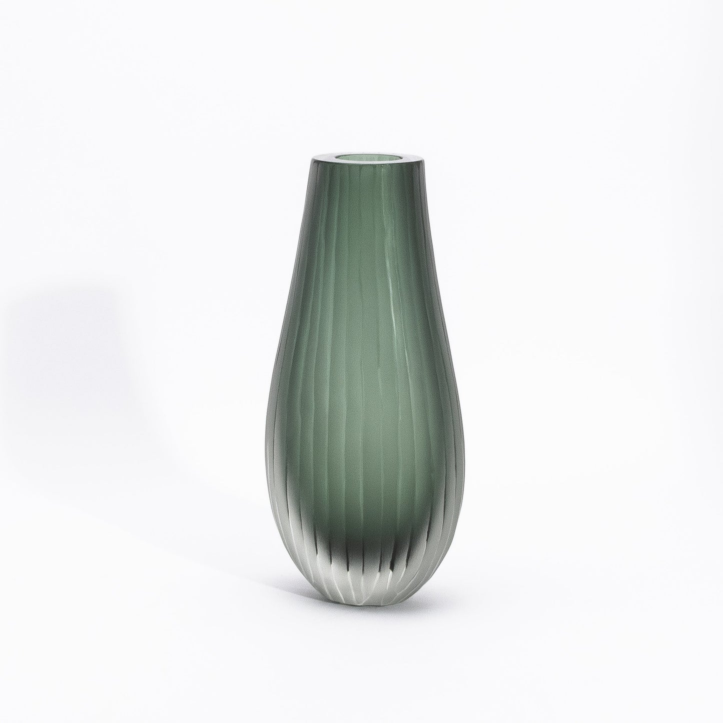 Murano Surpeme Vase in Eucalyptus Green