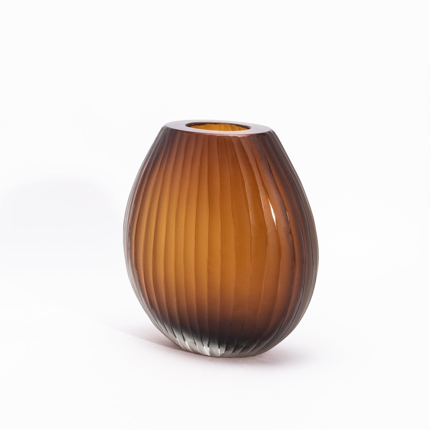 Murano Supreme Vase in Tobacco