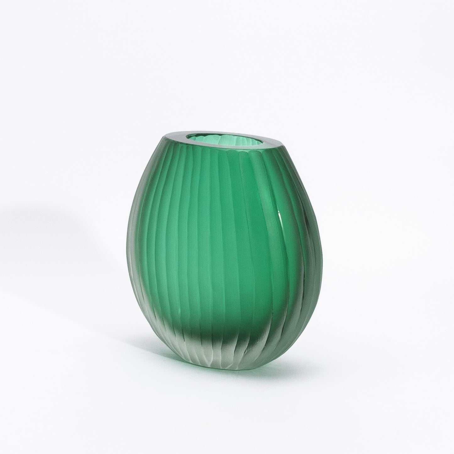 Murano Surpeme Vase in Emerald Green