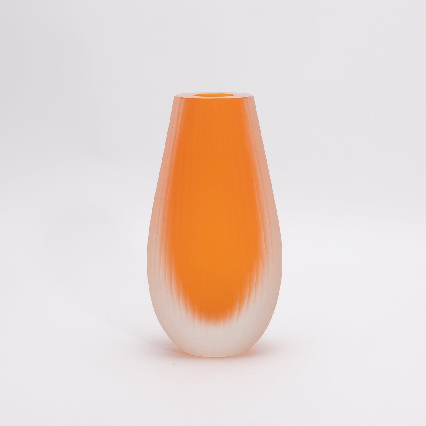 Murano Supreme Vase in Orange
