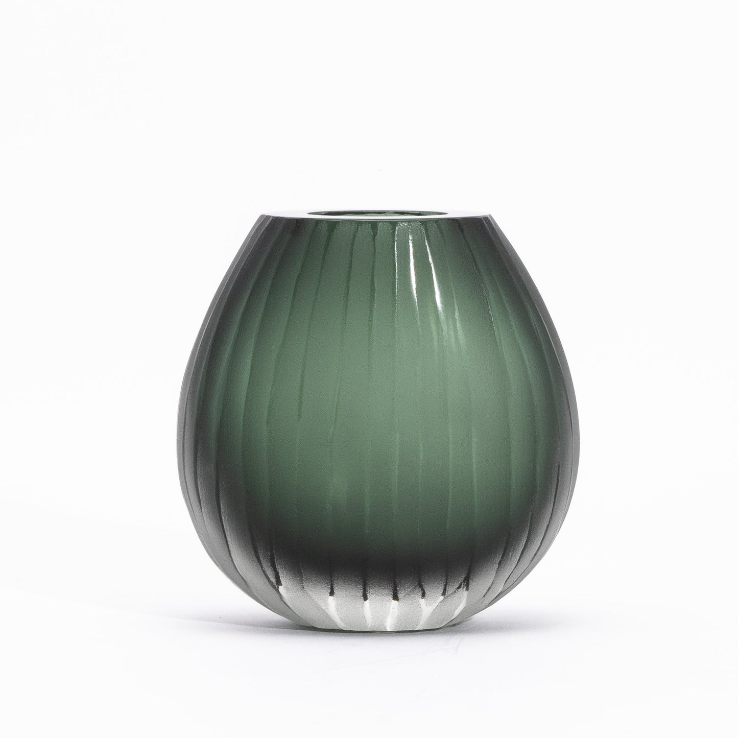 Murano Surpeme Vase in Eucalyptus Green