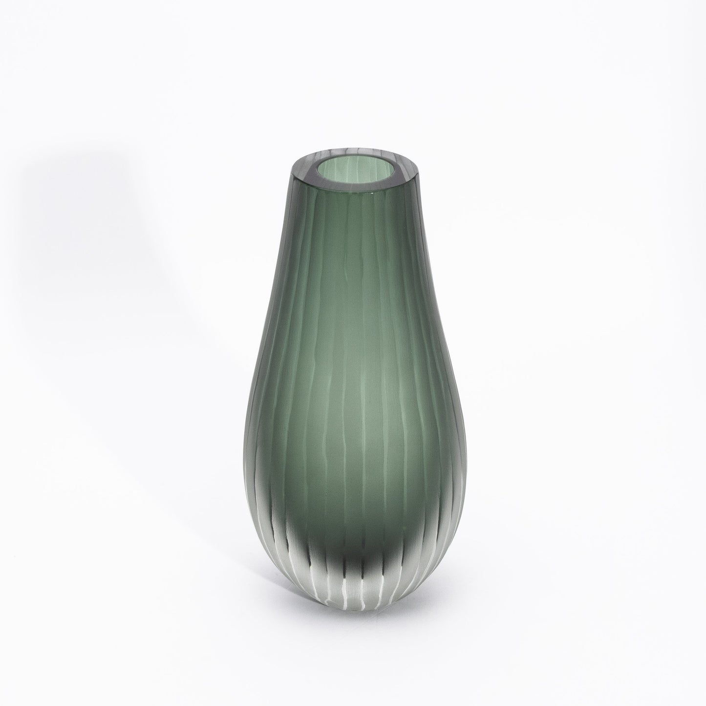 Murano Surpeme Vase in Eucalyptus Green