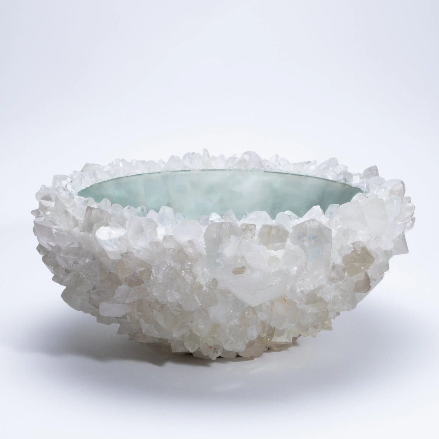 Classic Extra Large Bowl in Clear Quartz