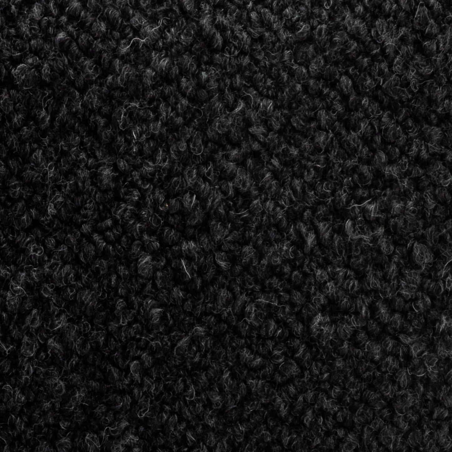 Charcoal Boucle Kidney Pillow By MOGUL