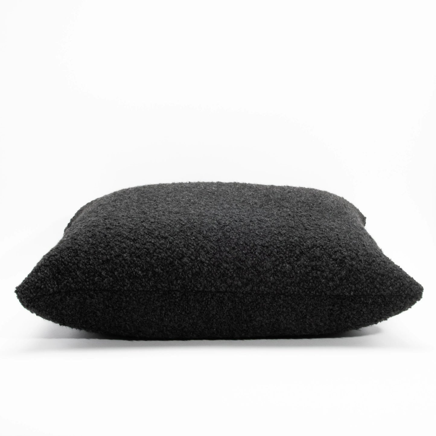 Charcoal Boucle Euro Pillow by MOGUL
