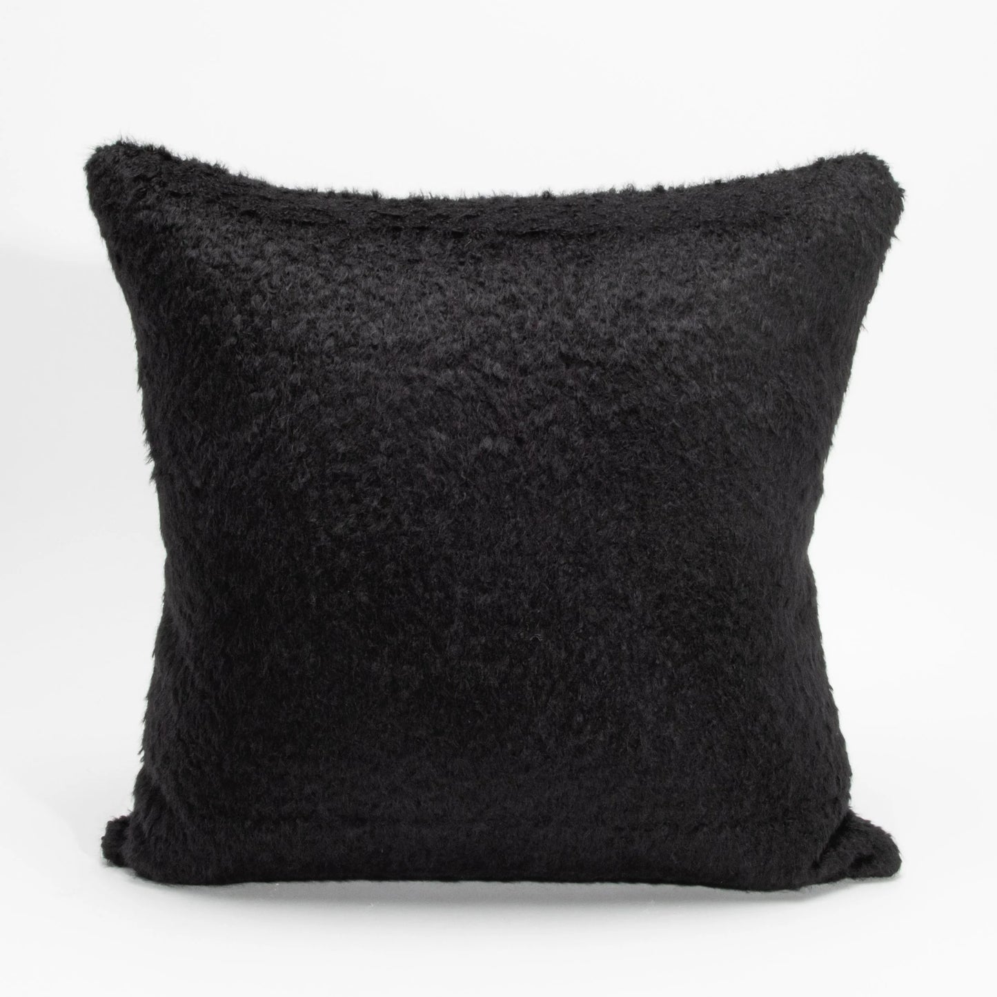 Black Alpaca Pillow By MOGUL
