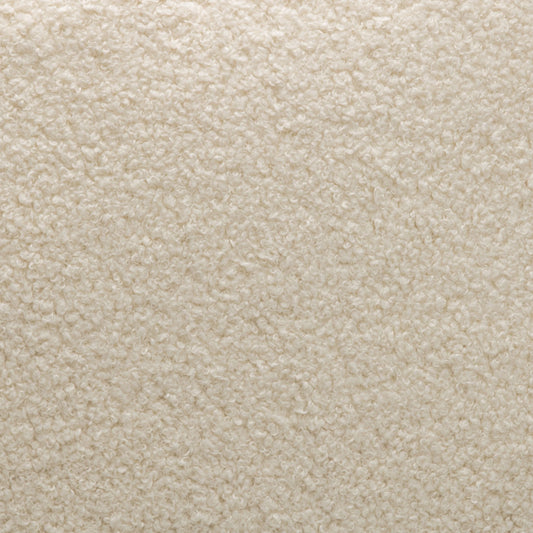 Cream Textured Kidney Pillow By MOGUL