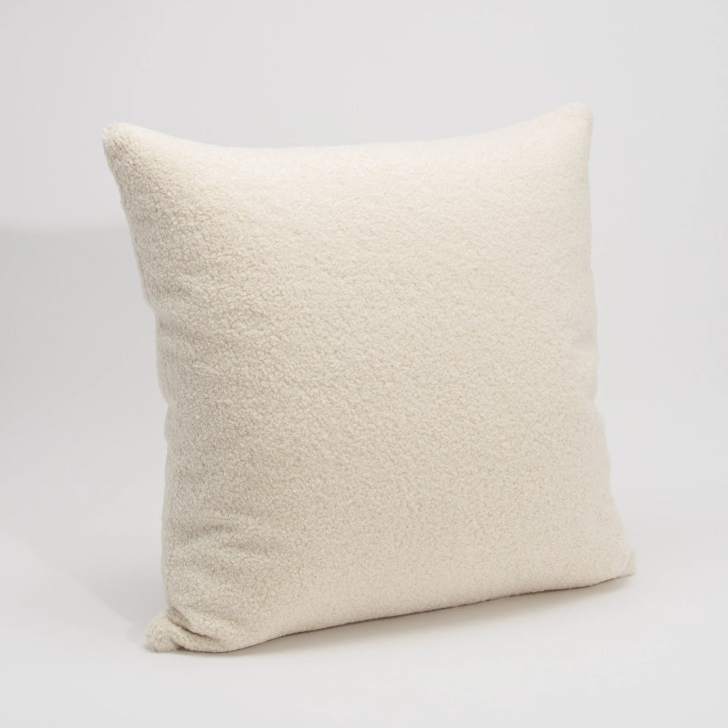 Cream Textured Pillow By MOGUL
