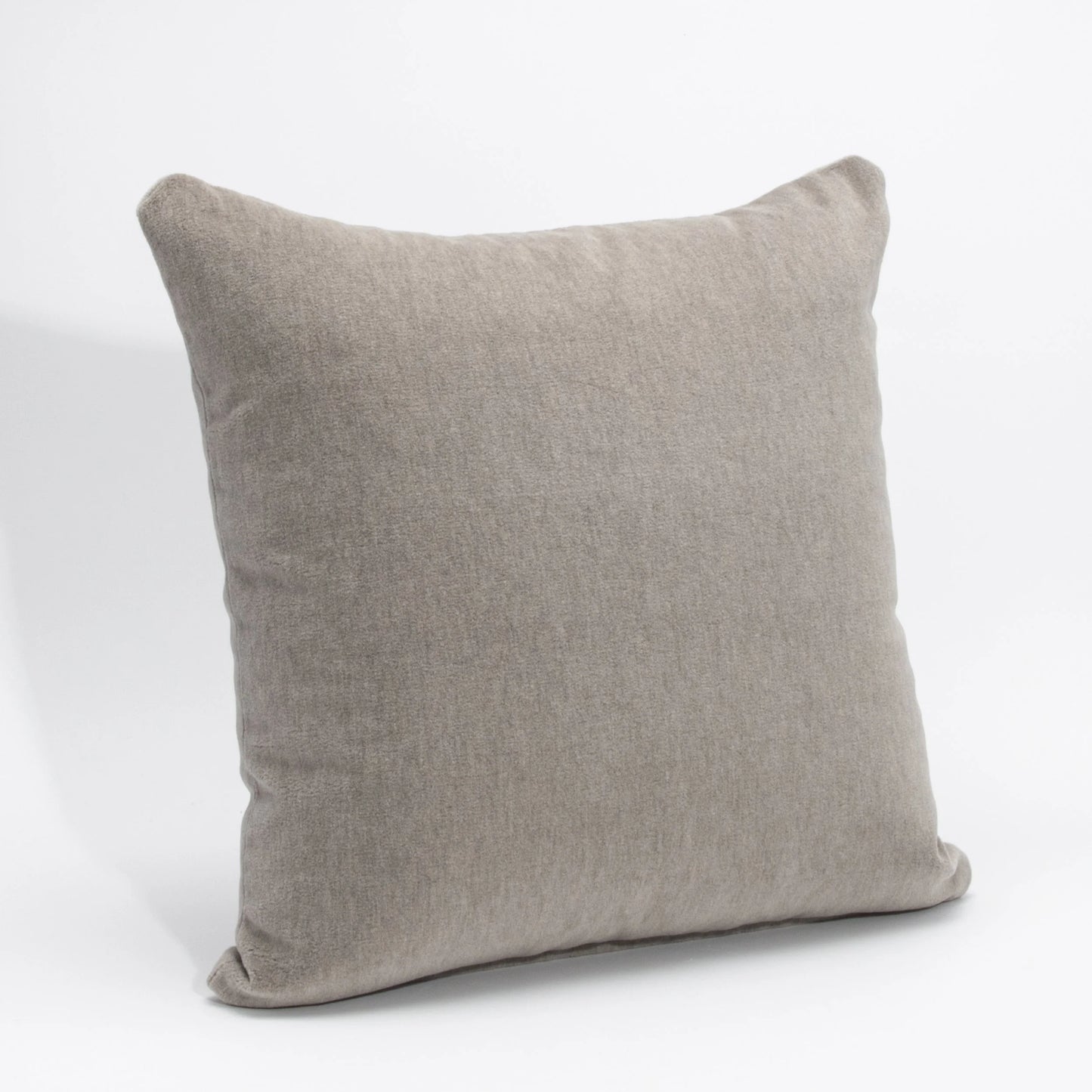 Grey Mohair Pillow By MOGUL