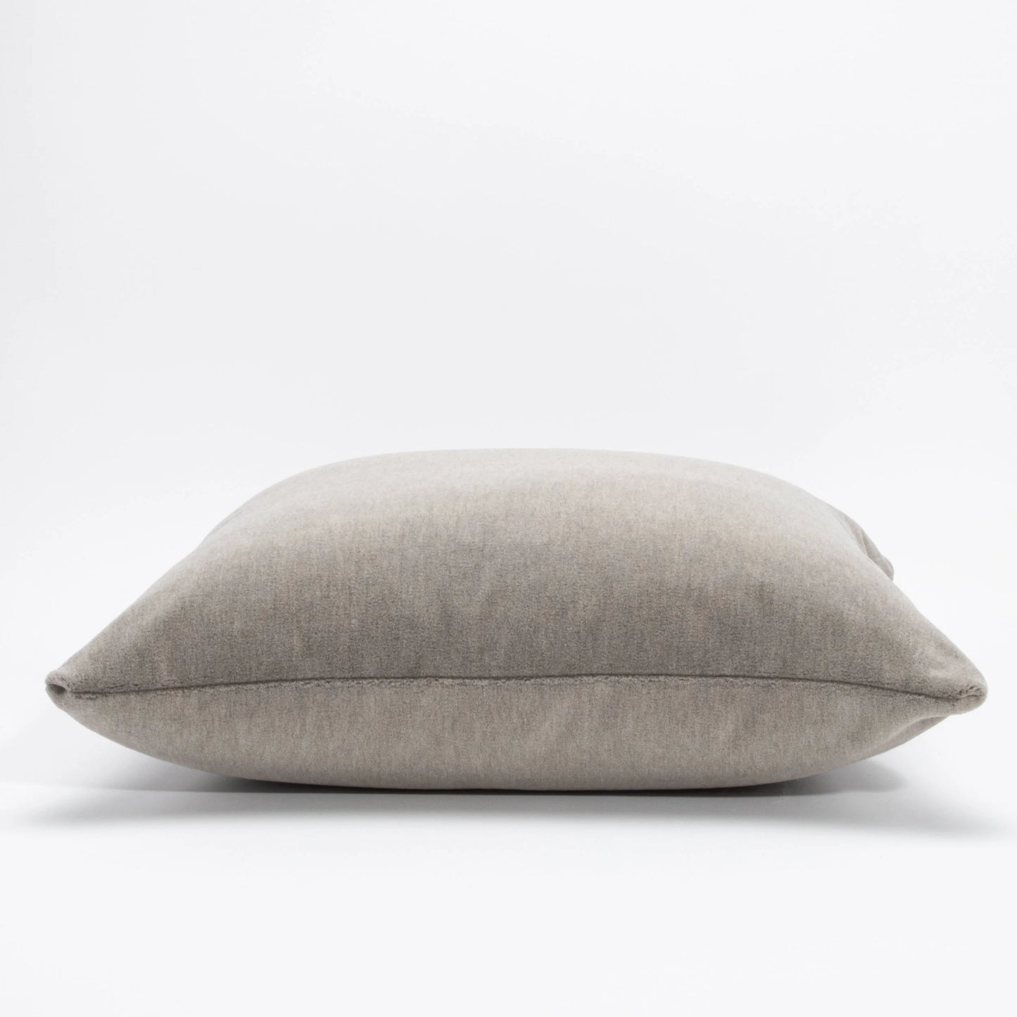 Grey Mohair Pillow By MOGUL