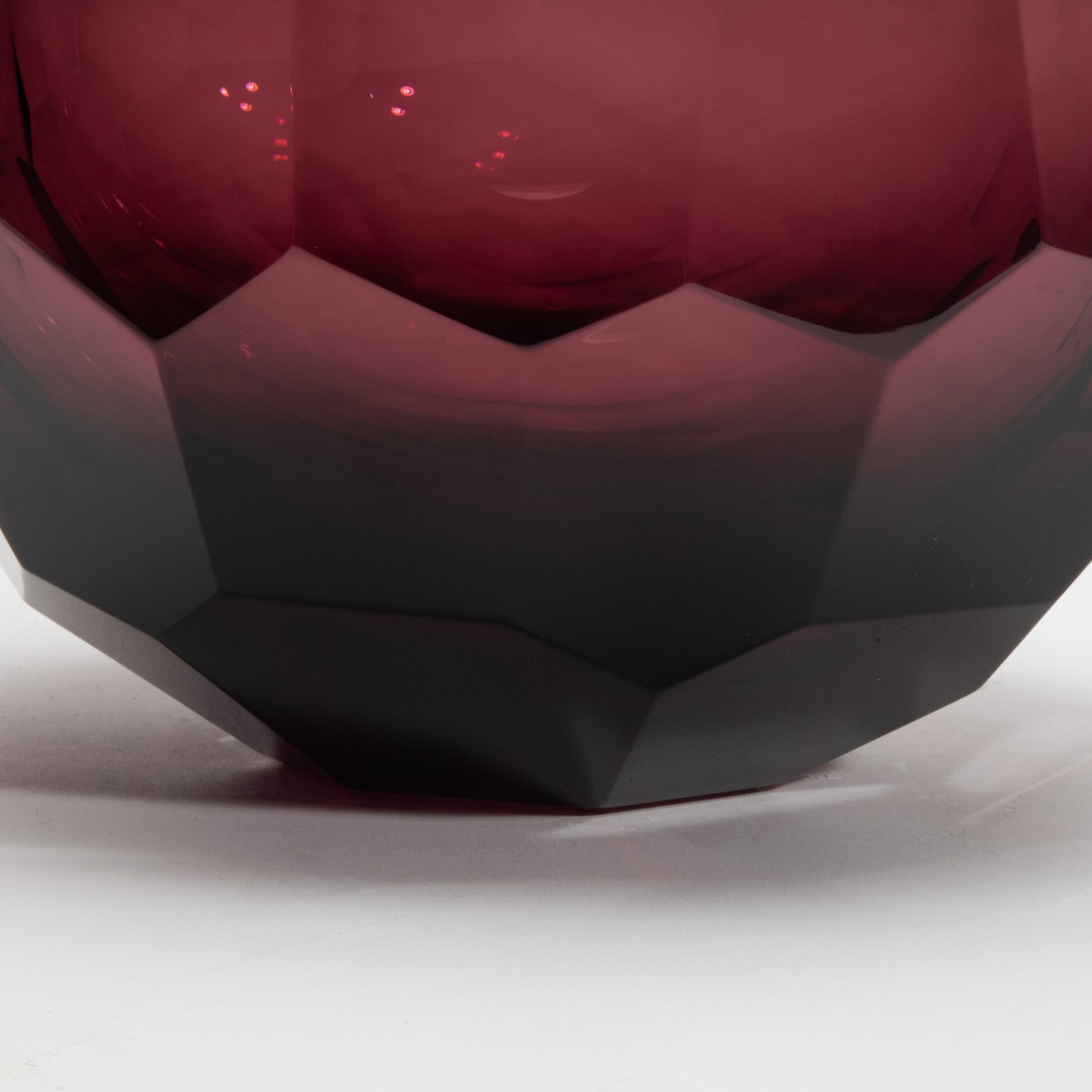 Murano Globe Vase in Amethyst