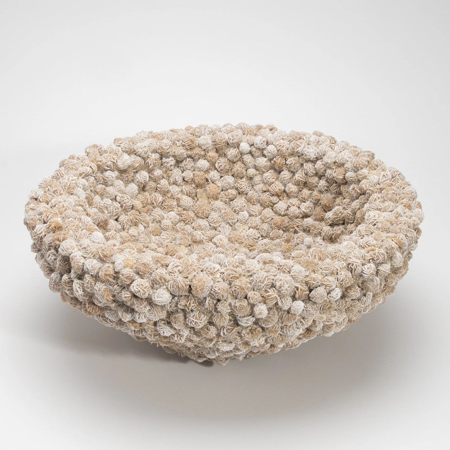 Inside-Out Bowl in Desert Rose Selenite