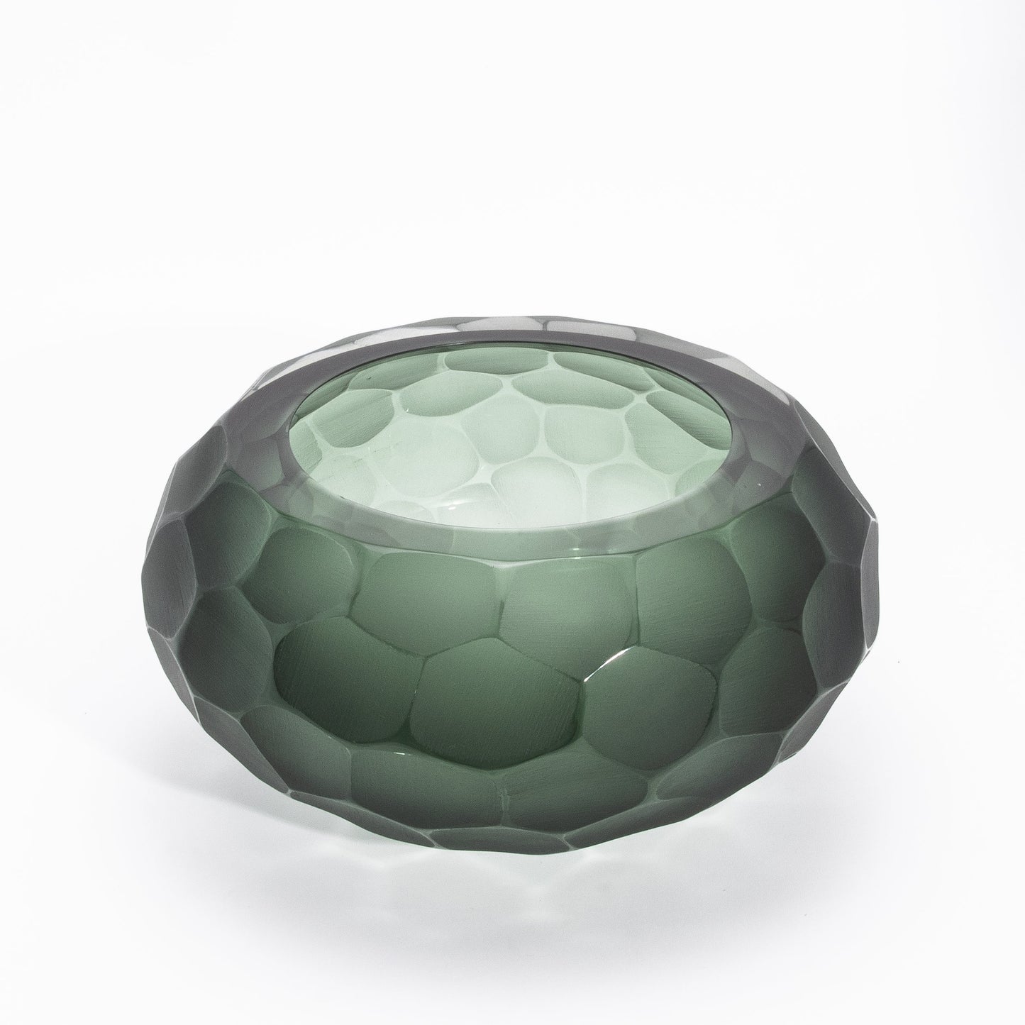 Murano Bowl in Eucalyptus Green
