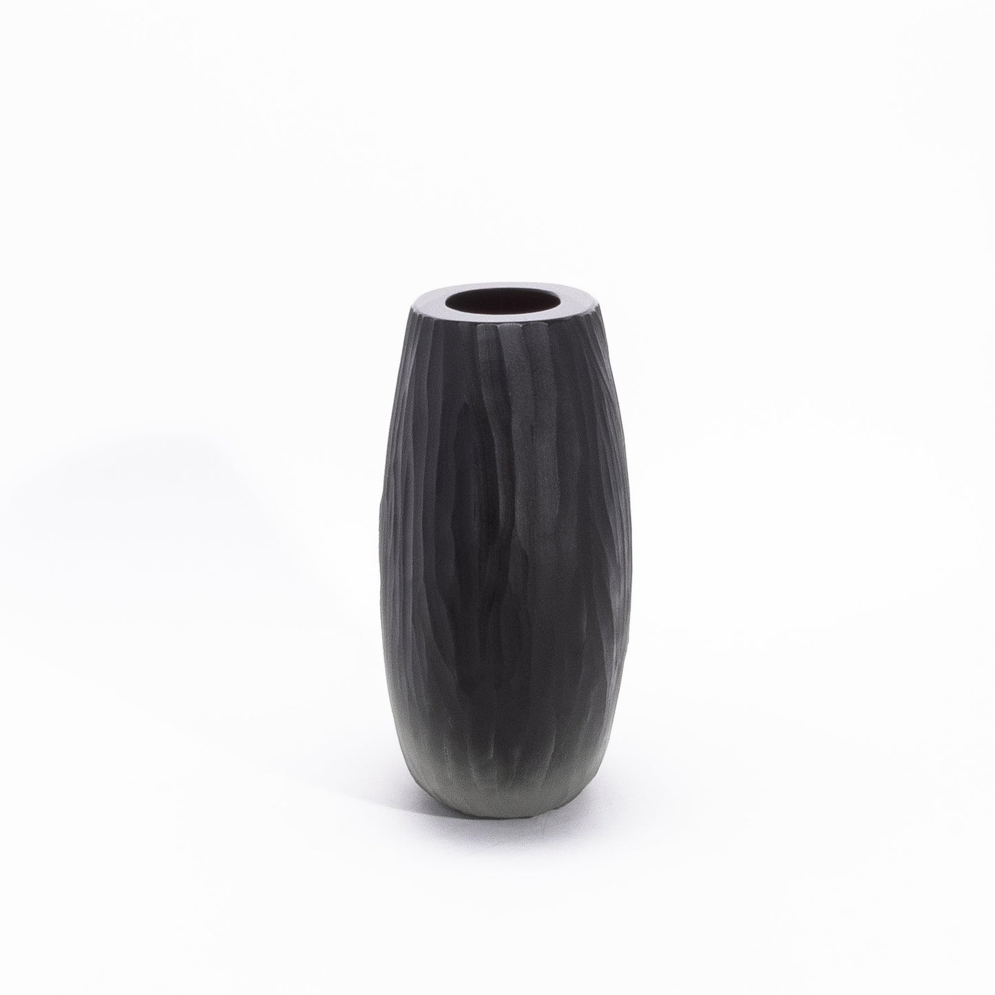 Murano Supreme Vase in Onyx Black