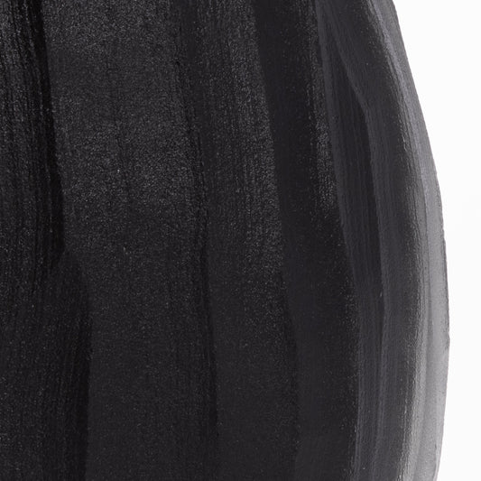 Murano Supreme Vase in Onyx Black