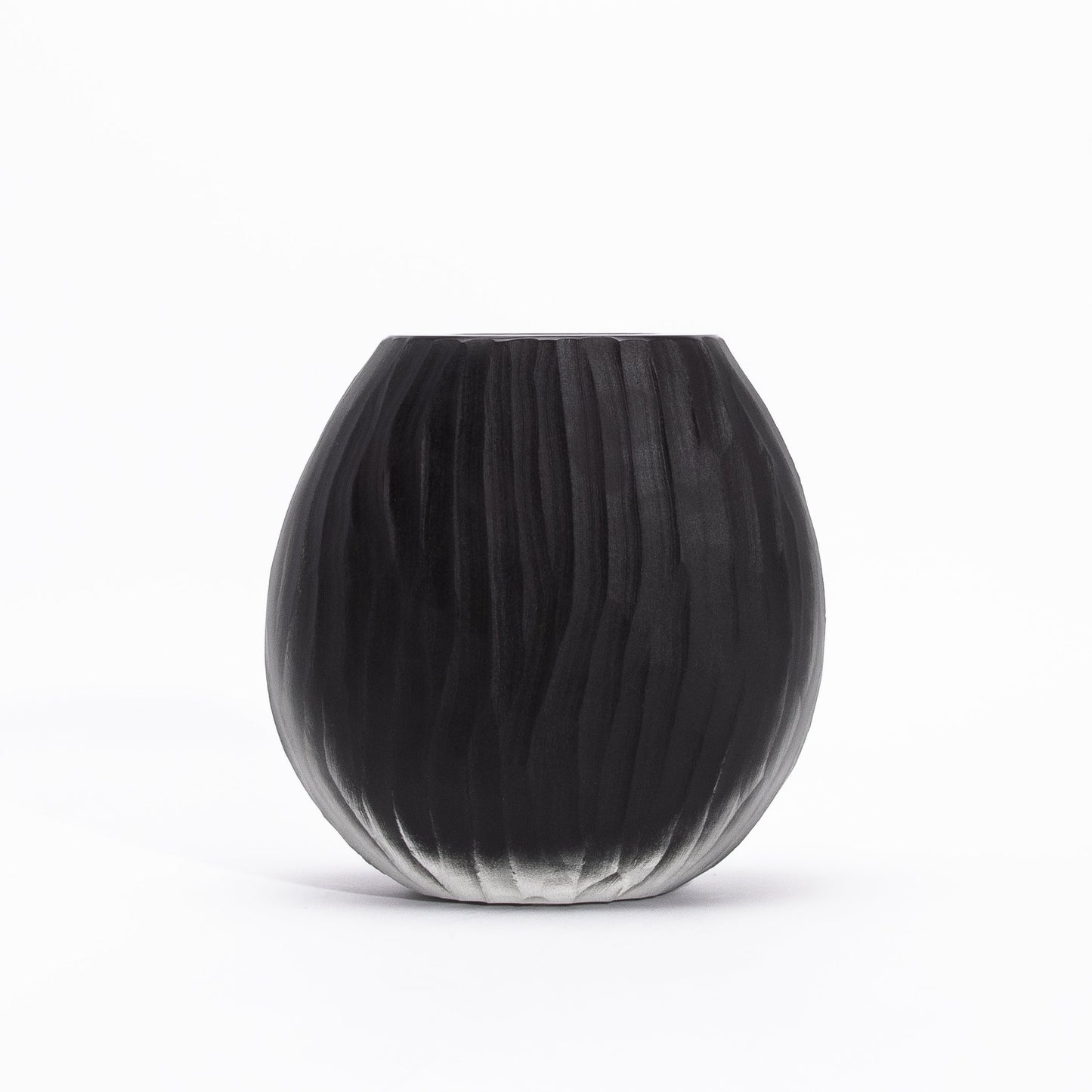 Murano Supreme Vase in Onyx Black