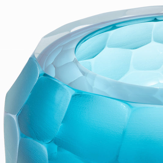 Murano Bowl in Aquamarine