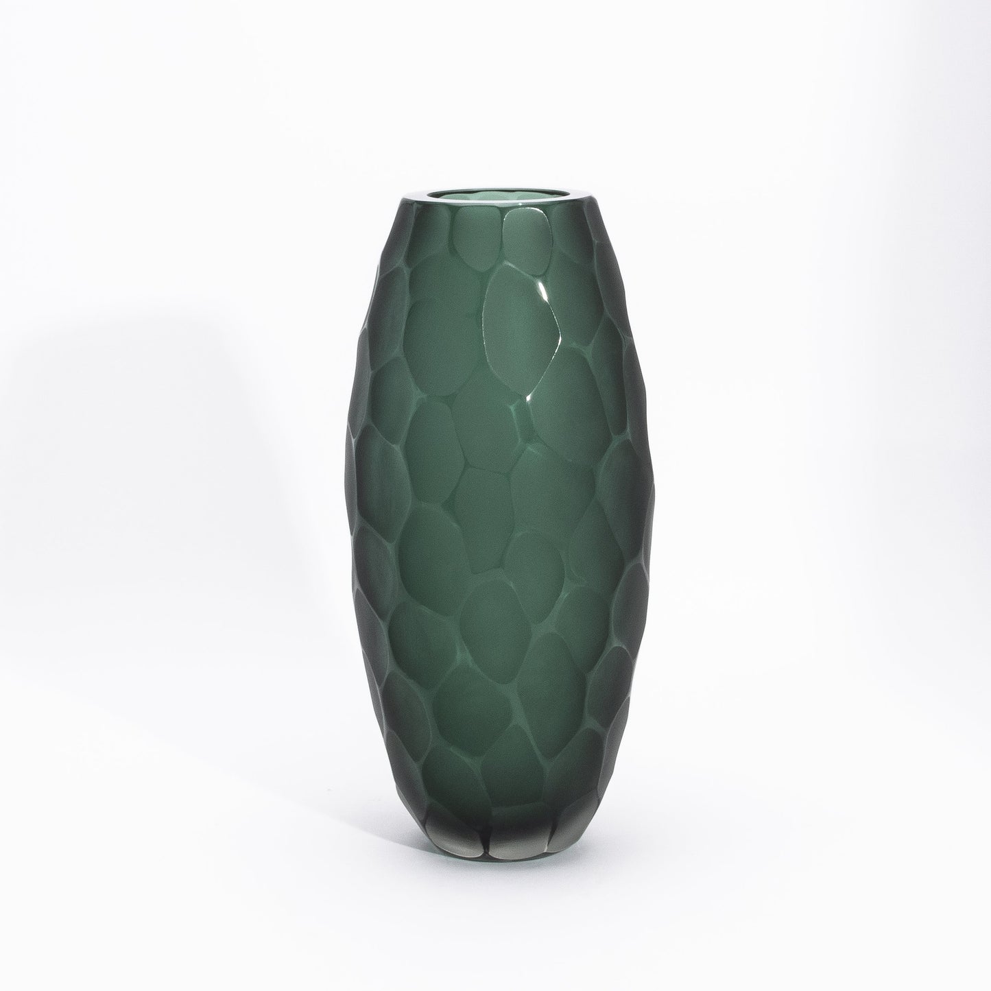 Murano Vase in Eucalyptus Green