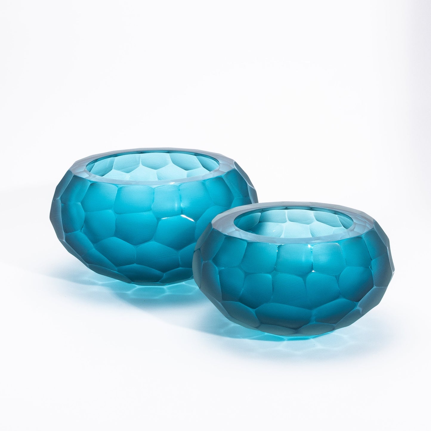 Murano Bowl in Aquamarine