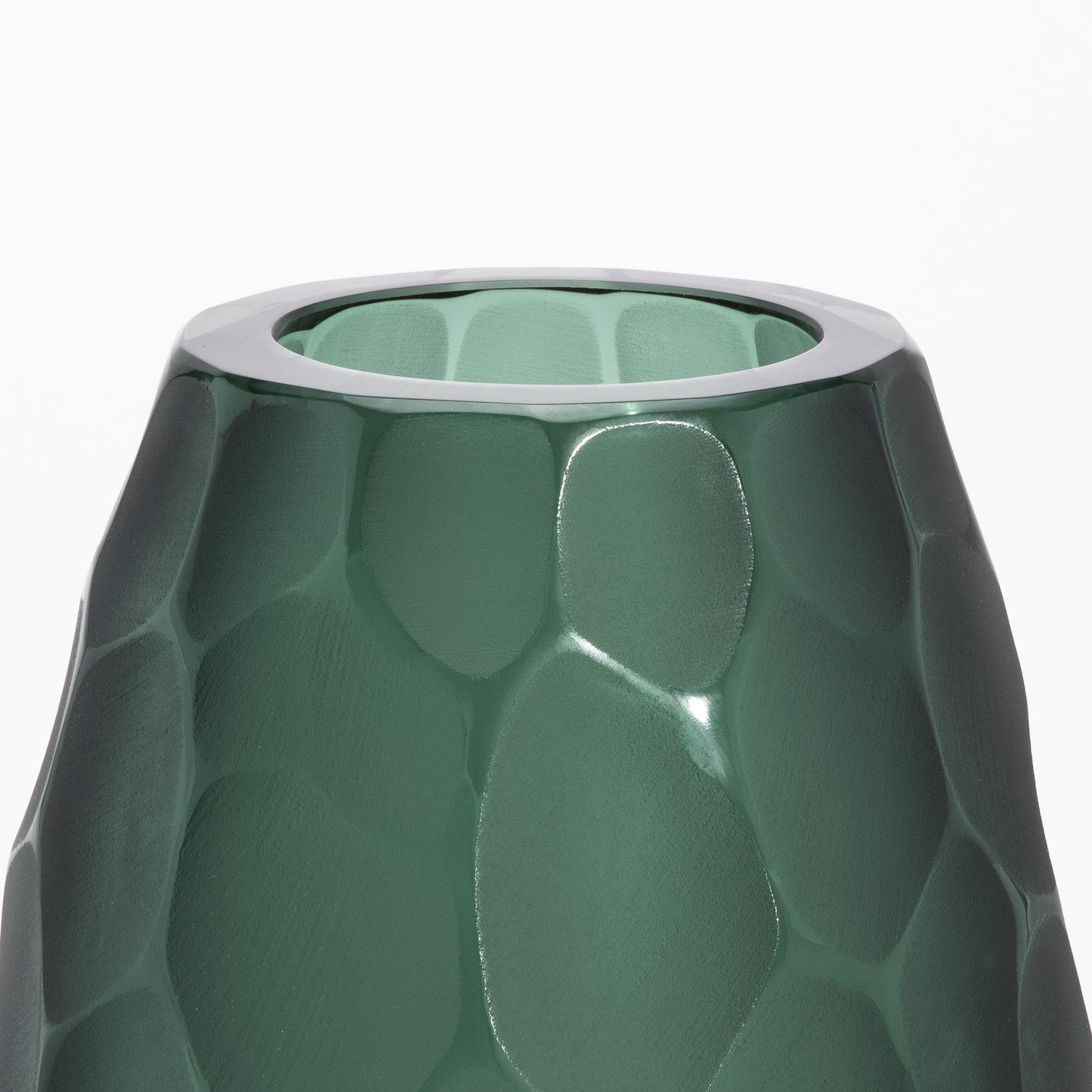 Murano Vase in Eucalyptus Green