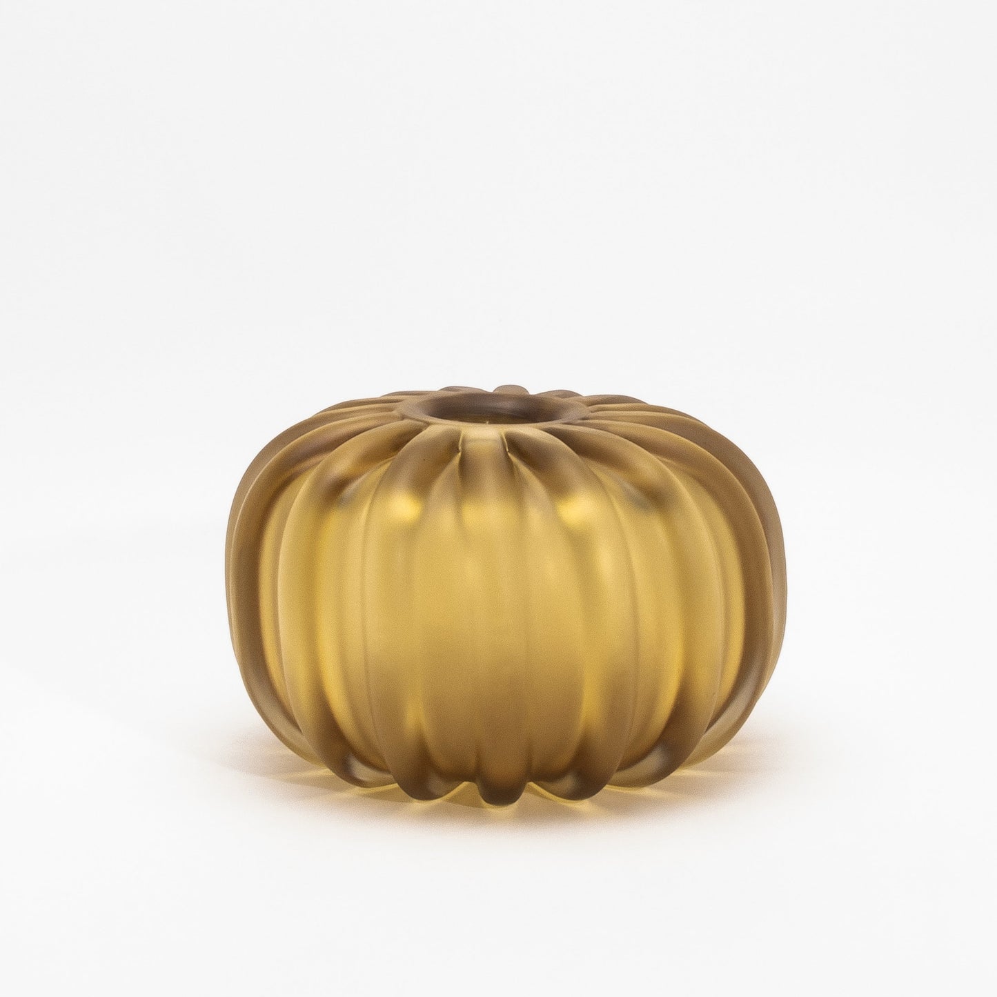Murano Cactus Vase in Amber