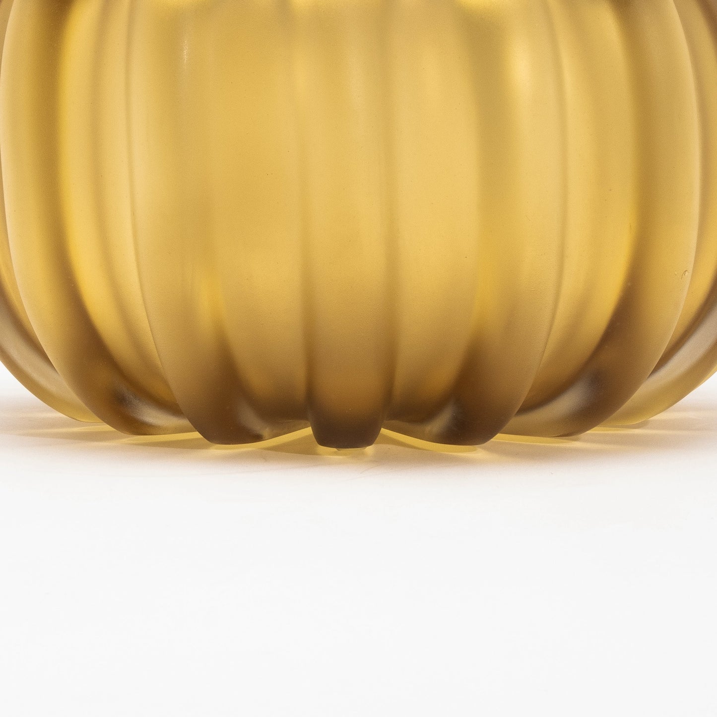 Murano Cactus Vase in Amber