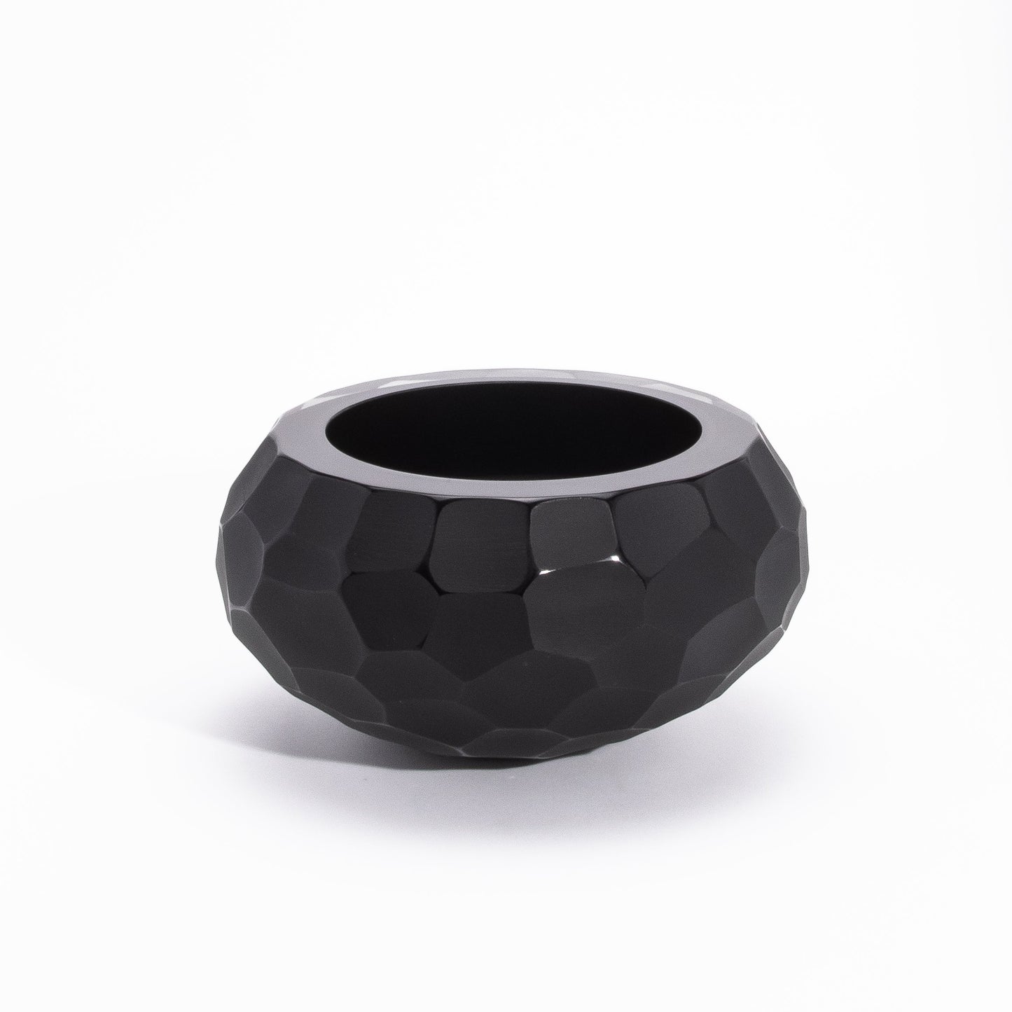 Murano Bowl in Black Large