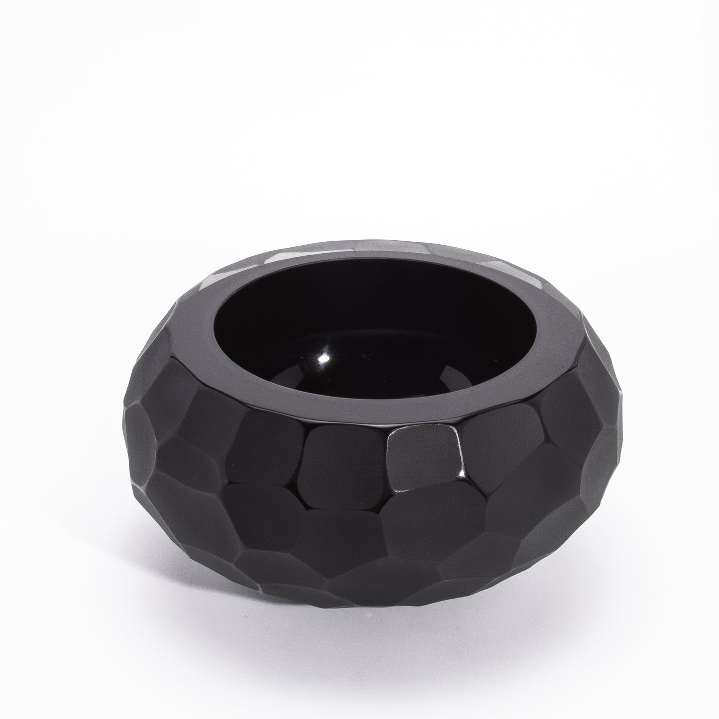 Murano Bowl in Black Large
