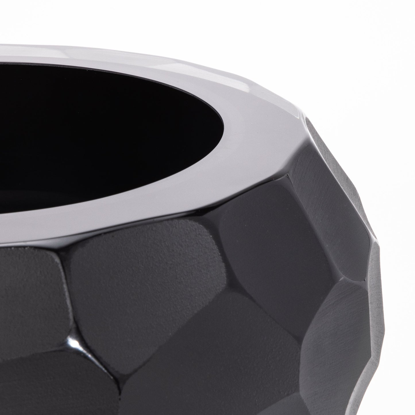 Murano Bowl in Black Large