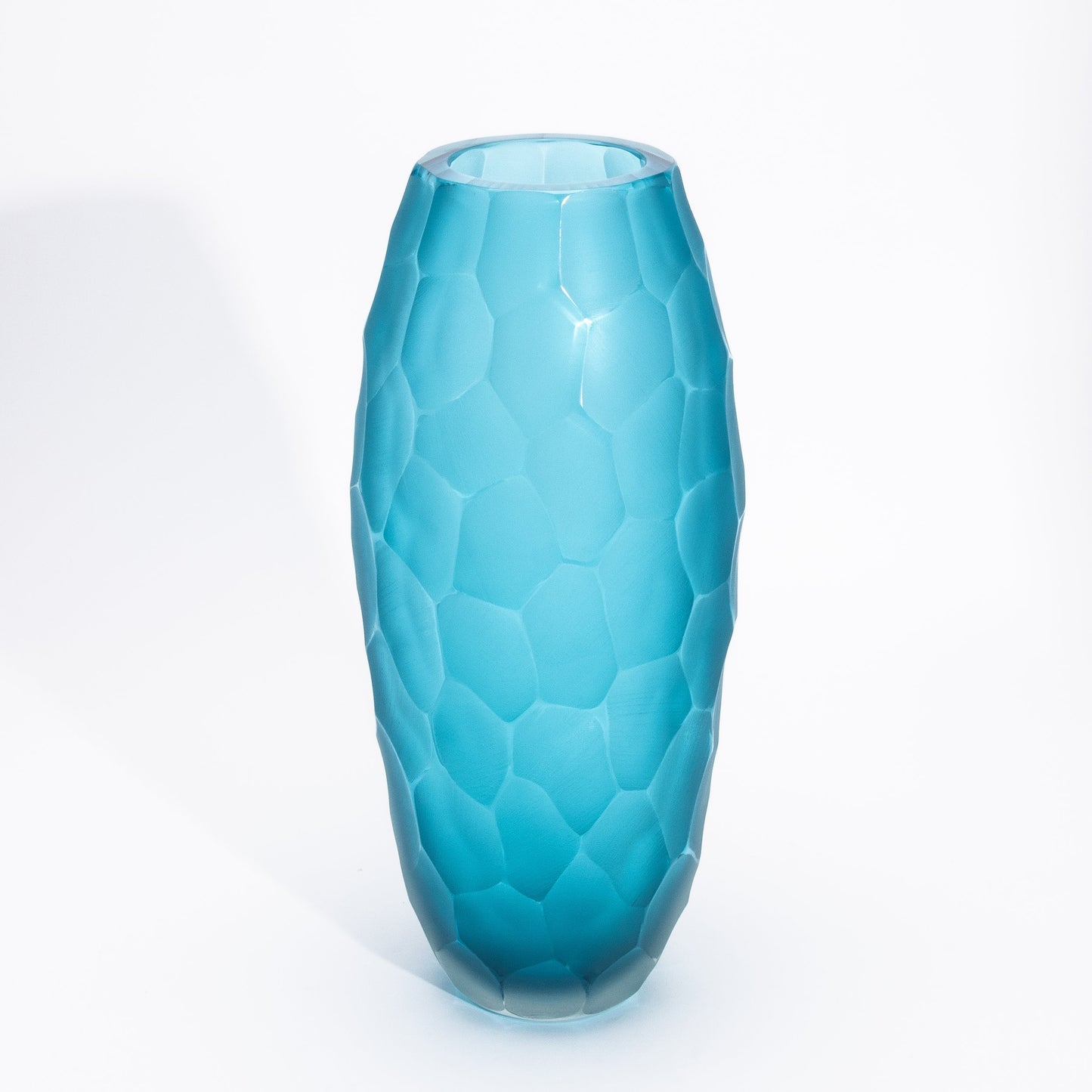 Murano Vase in Aquamarine