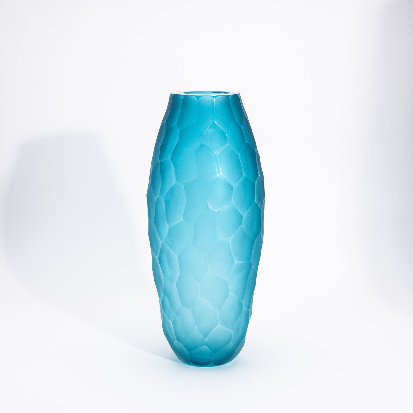 Murano Vase in Aquamarine
