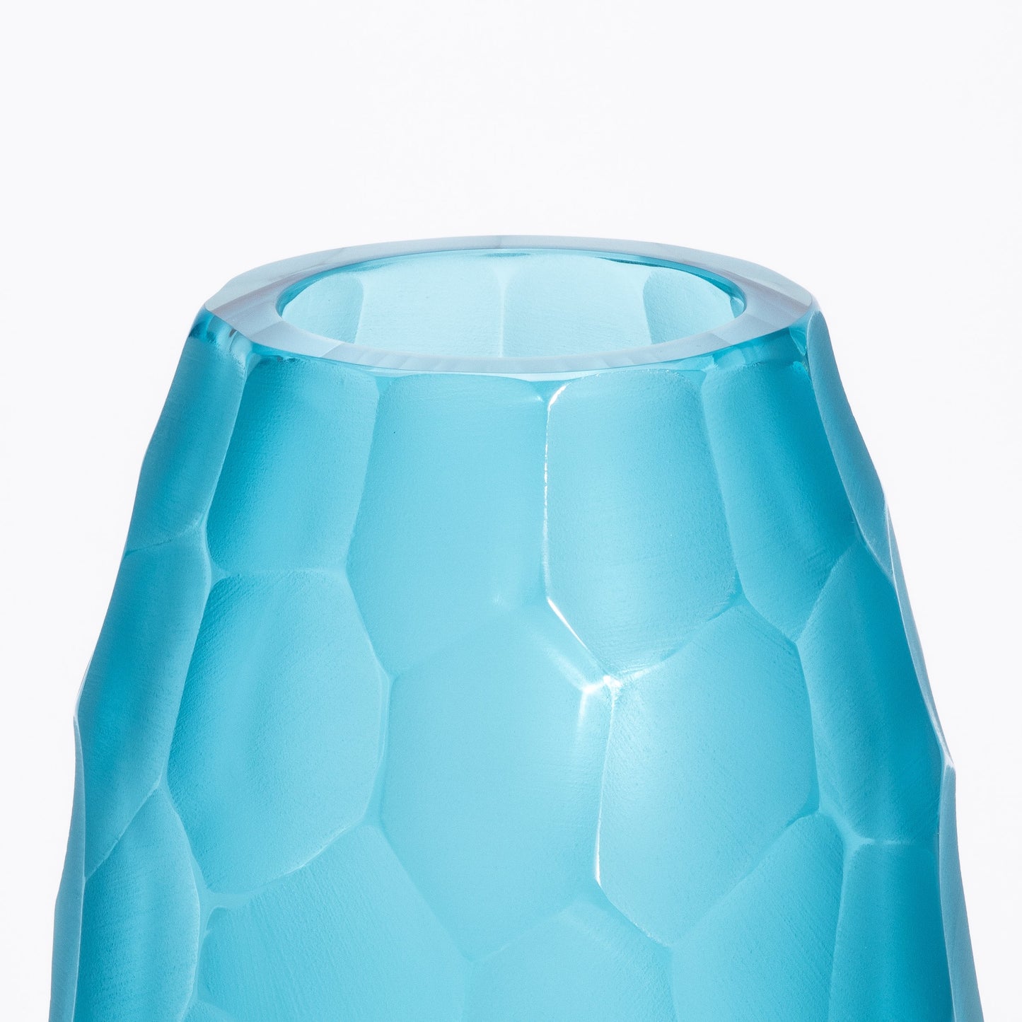 Murano Vase in Aquamarine