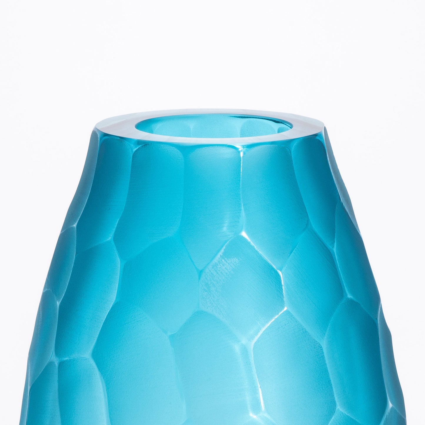 Murano Vase in Aquamarine