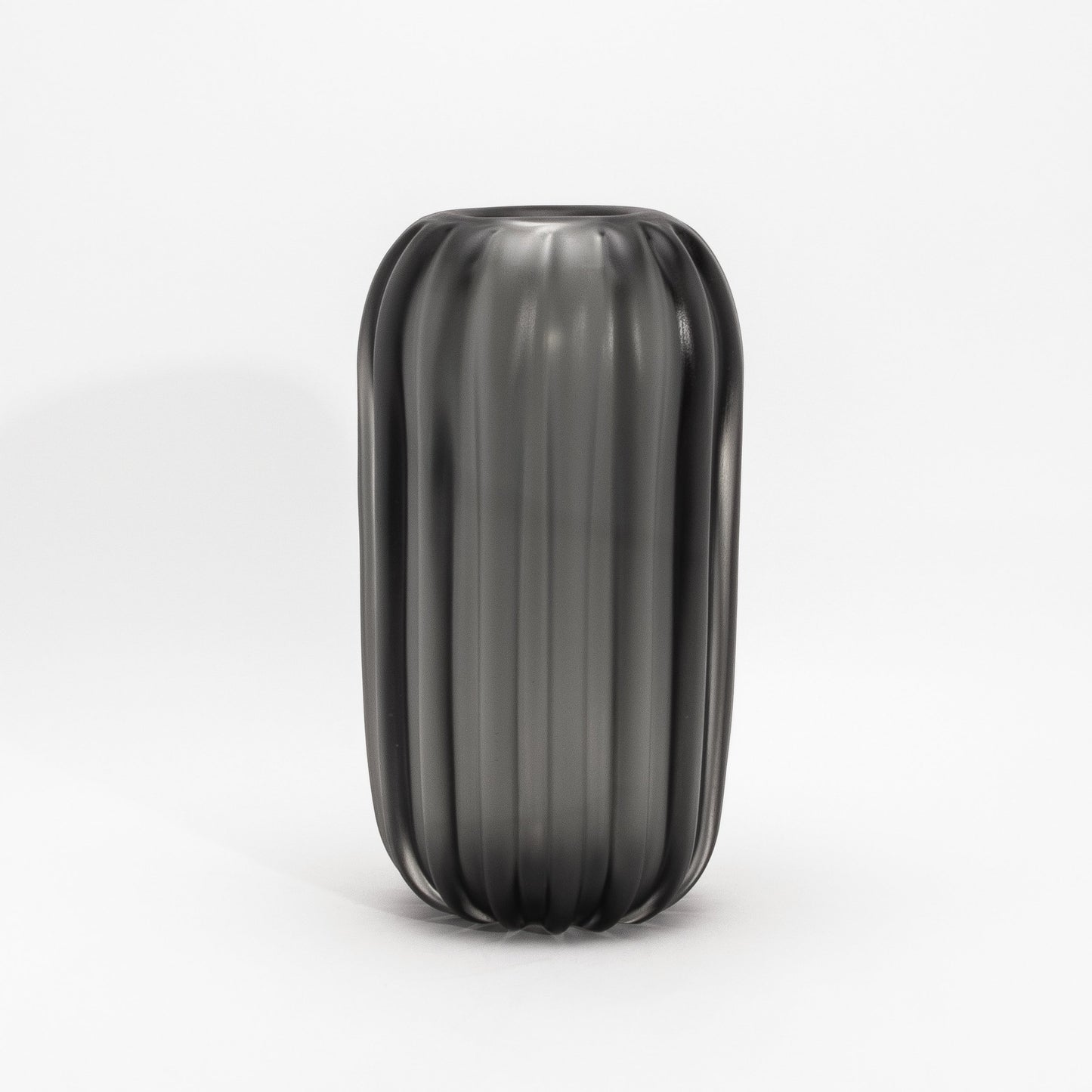 Murano Cactus Vase in Grey