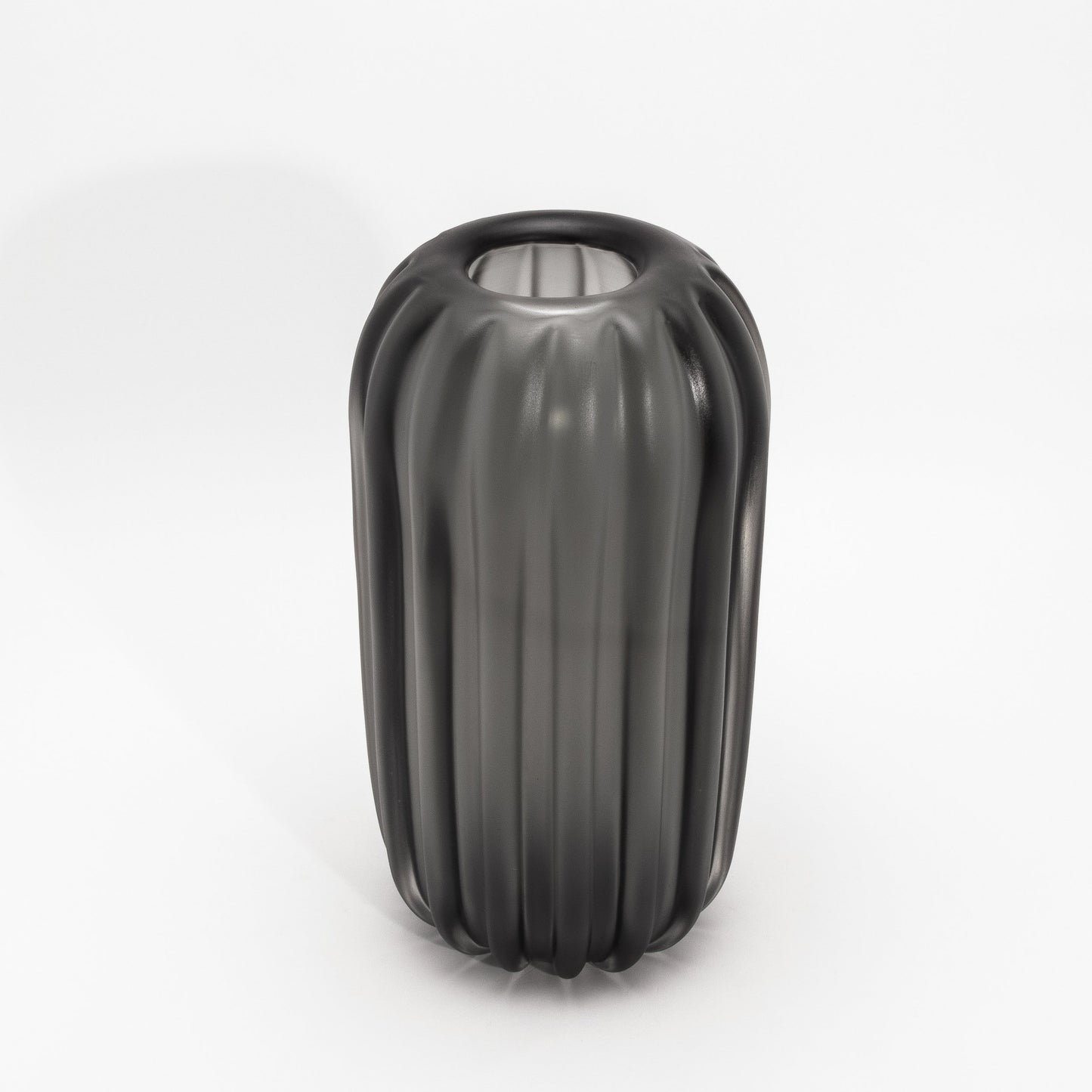 Murano Cactus Vase in Grey