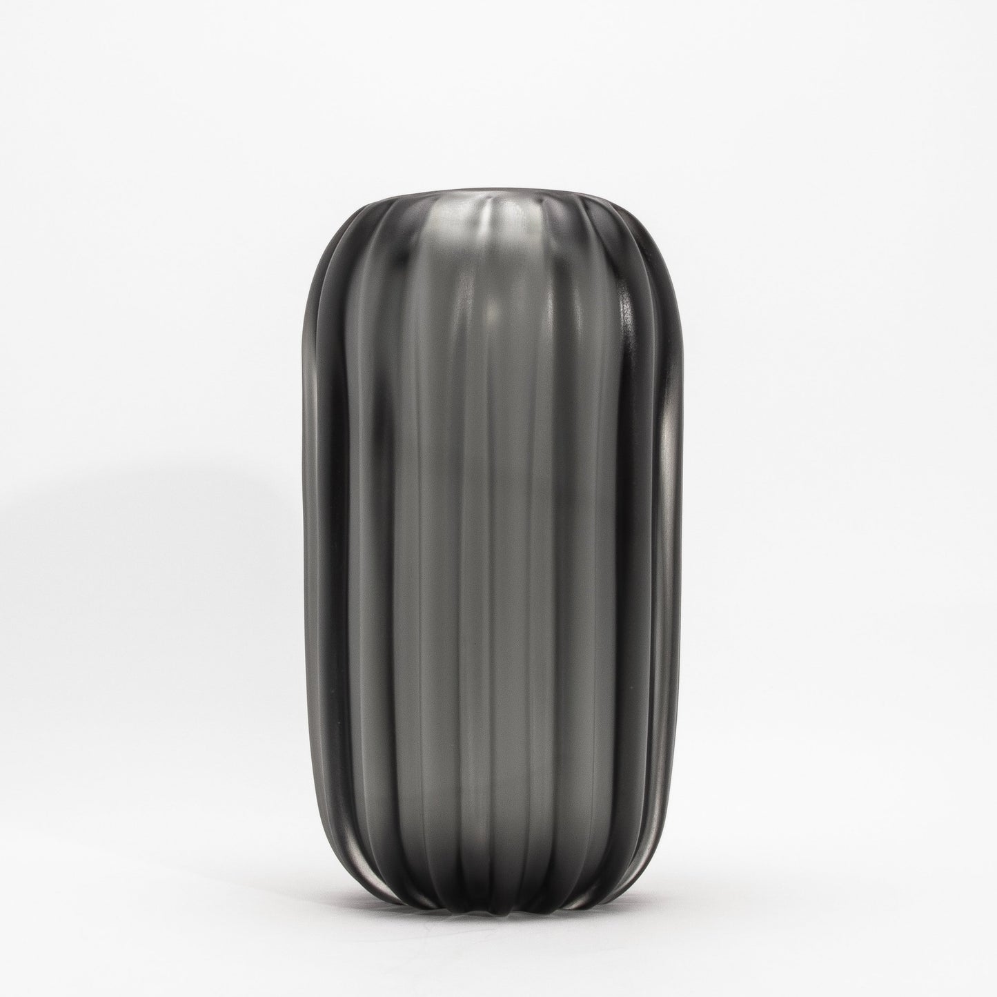 Murano Cactus Vase in Grey