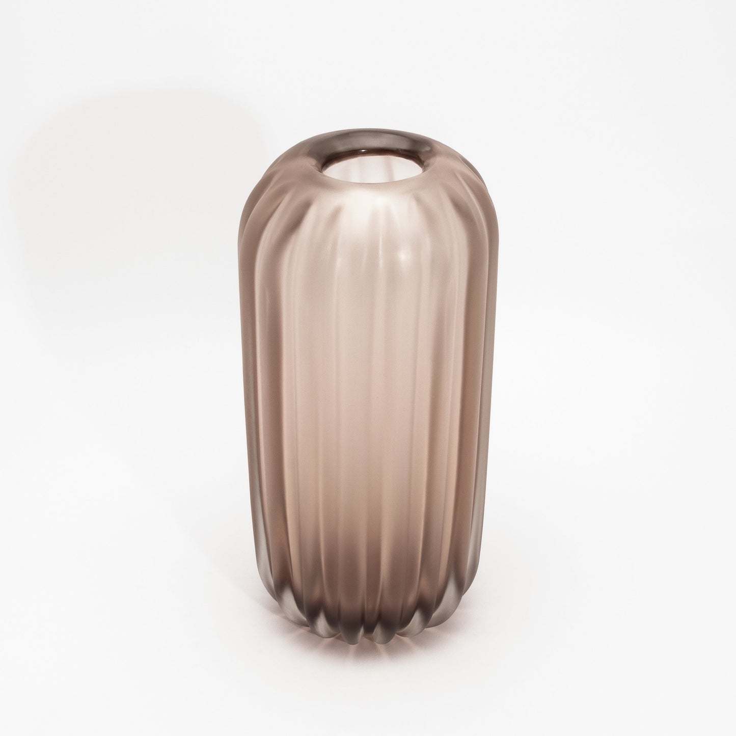 Murano Cactus Vase in Amethyst