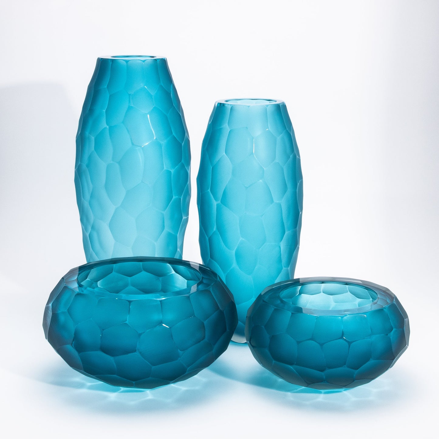 Murano Vase in Aquamarine