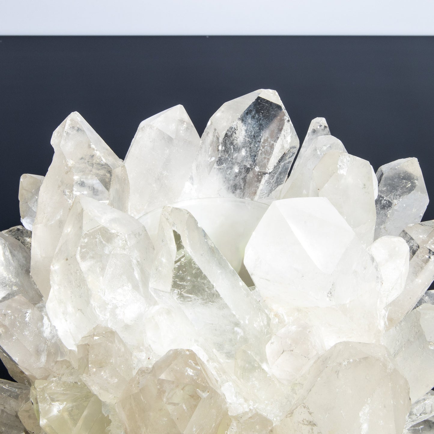 Votive Holder in Clear Quartz Large by Kathryn McCoy