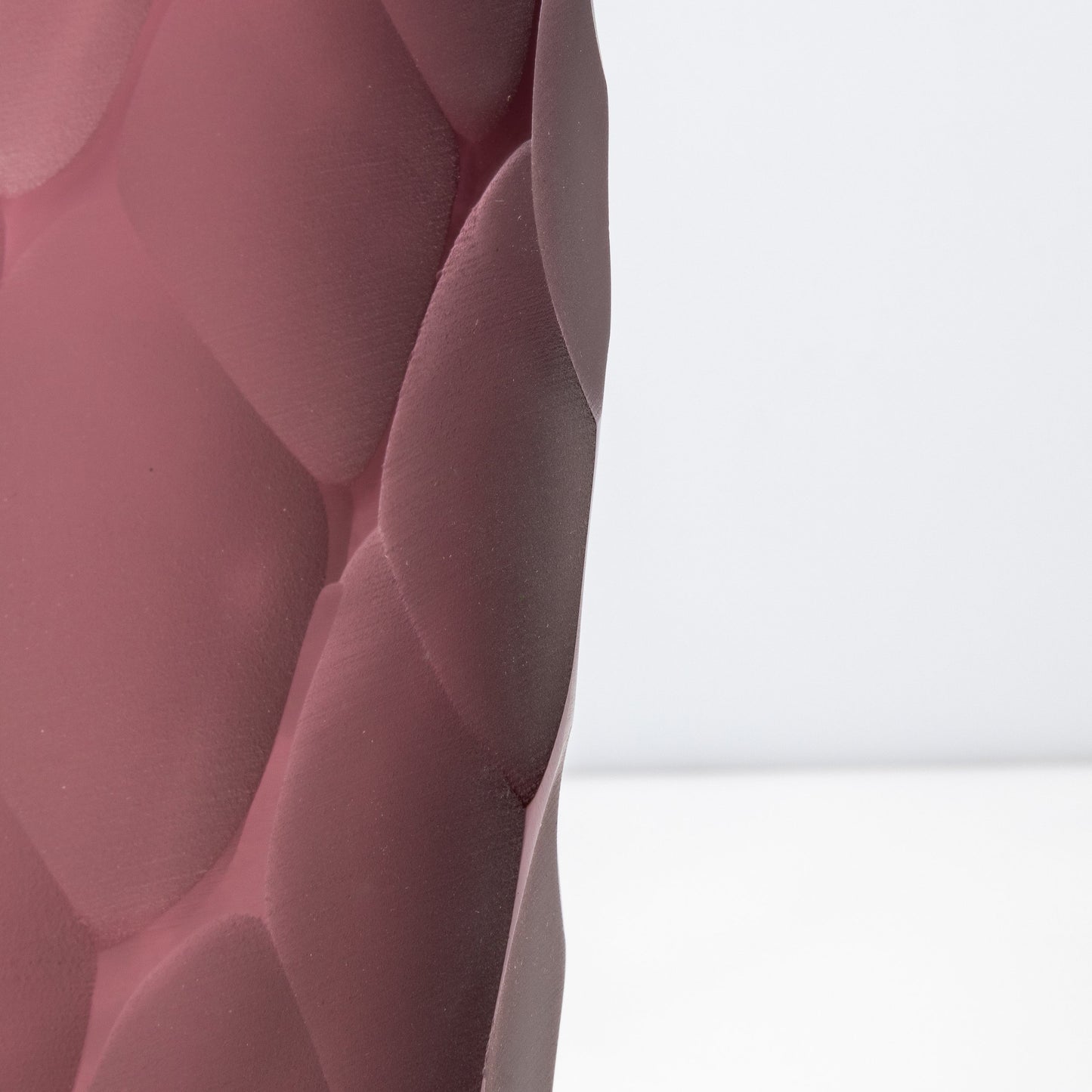 Murano Battuto Vase in Amethyst