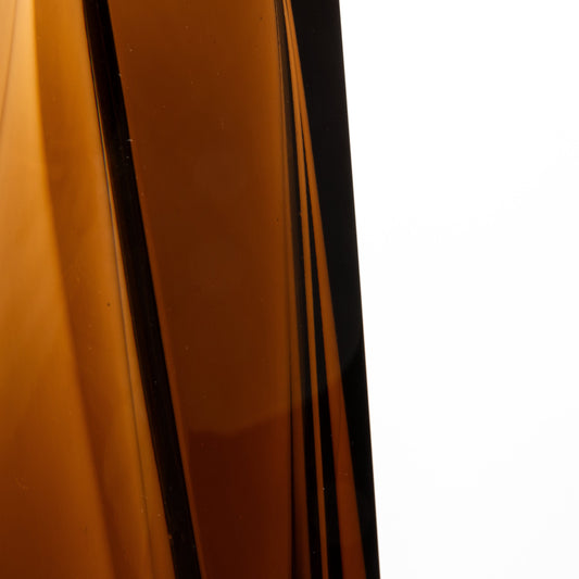 Murano Goccia Vase in Dark Brown
