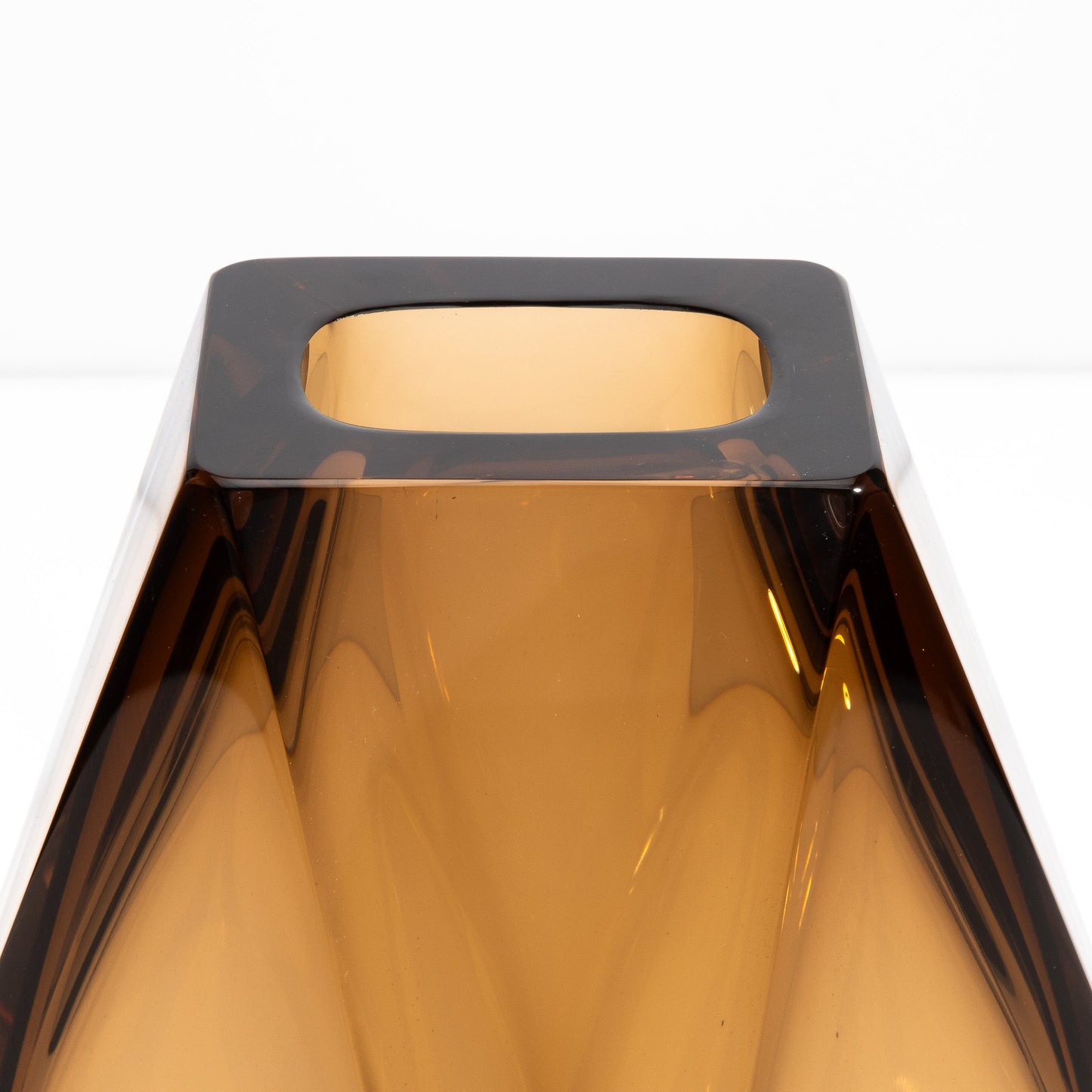 Murano Goccia Vase in Tobacco