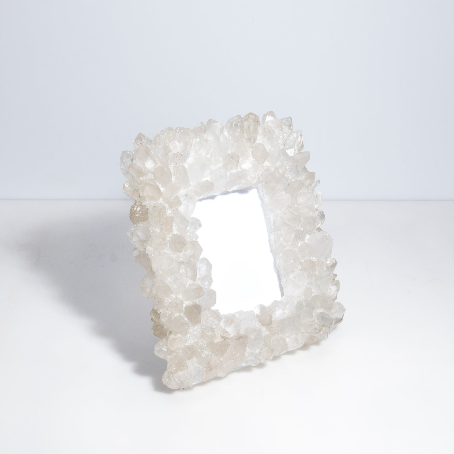 Picture Frame Medium Vertical White Quartz by Kathryn McCoy