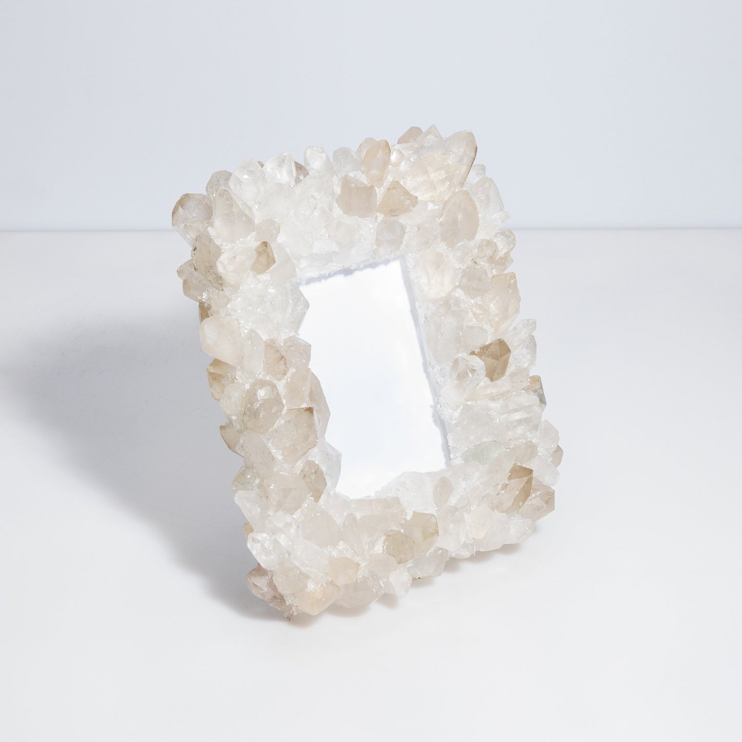 Picture Frame Medium Vertical White Quartz by Kathryn McCoy
