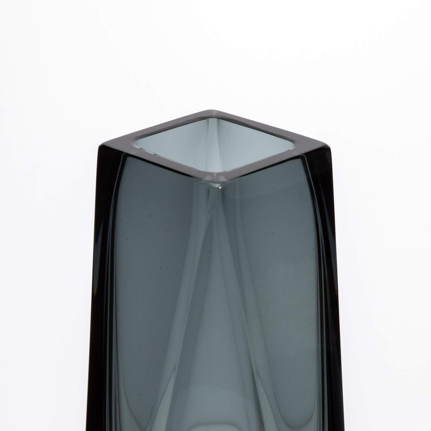 Murano Goccia Vase in Grey